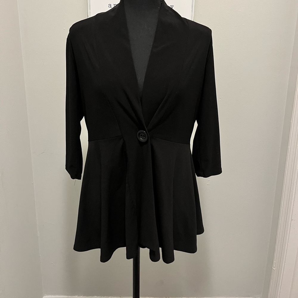Black Vintage Top by Carol Rose